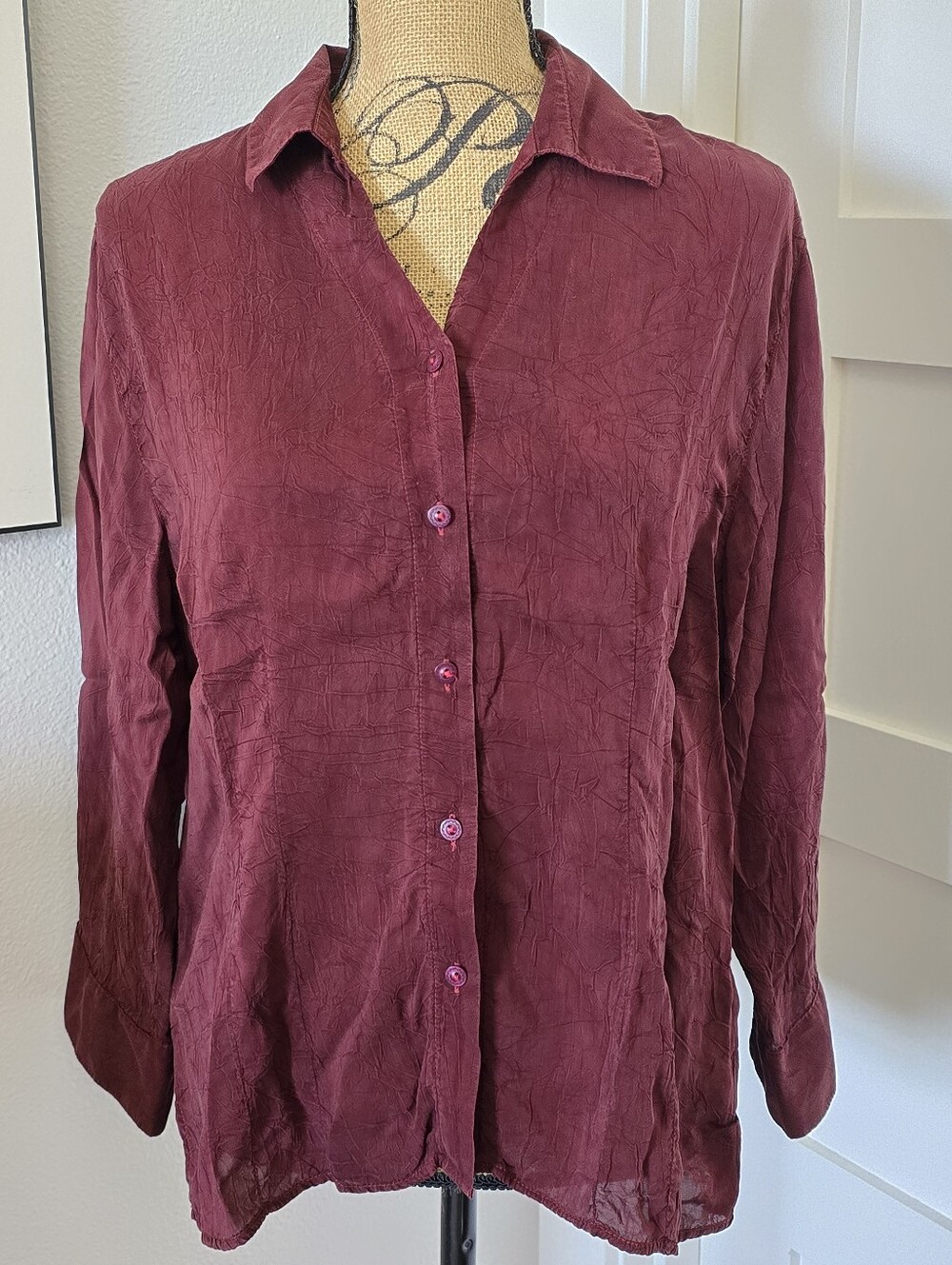 Tianello Suzy Blouse Size Large